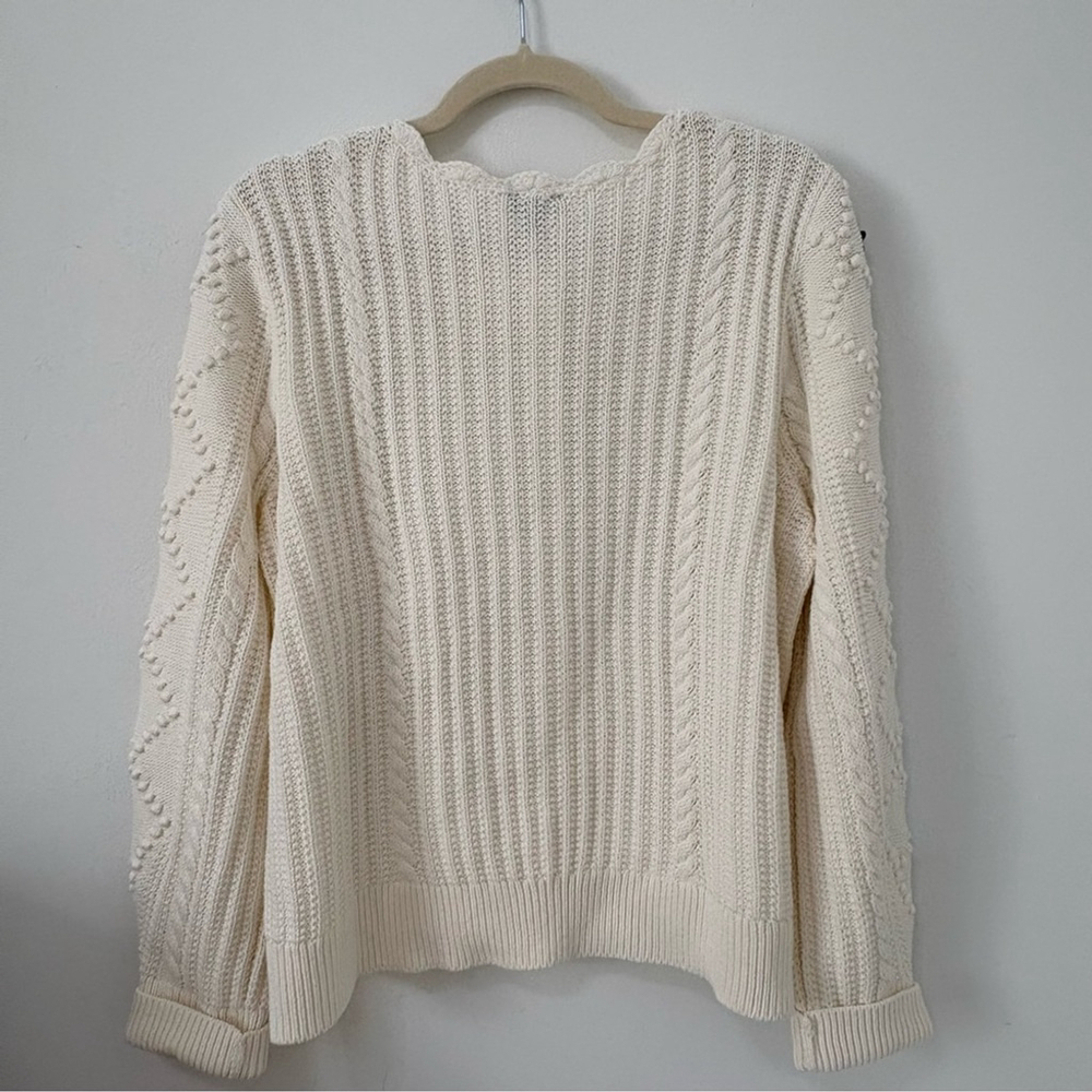 Talbots | Floral Cardigan Sweater | Sz Petite XL | NWOT - Picture 6 of 11